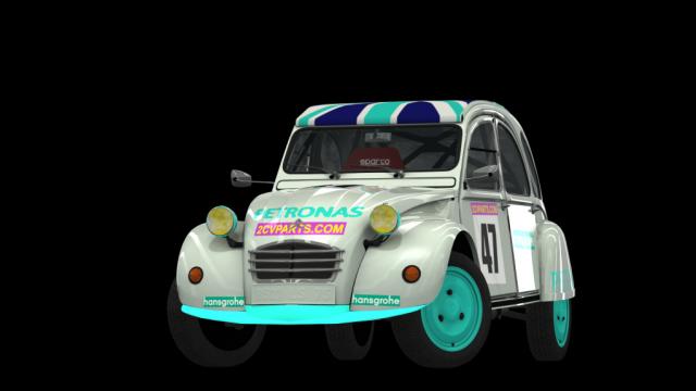 Citroen 2CV UK Club class for Assetto Corsa