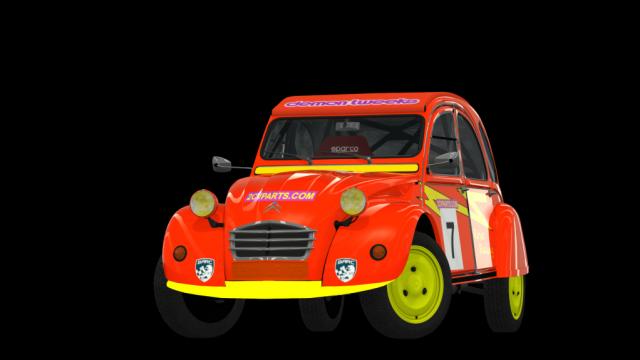 Citroen 2CV UK Club class for Assetto Corsa