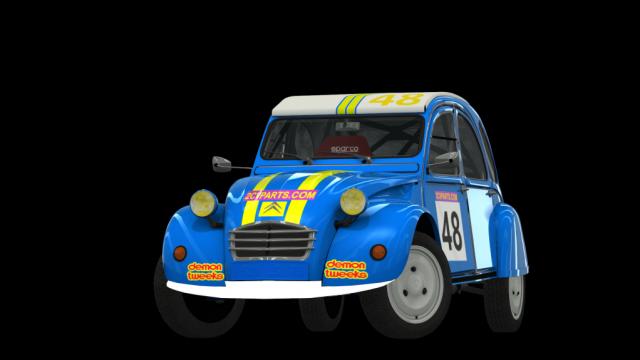 Citroen 2CV UK Club class for Assetto Corsa