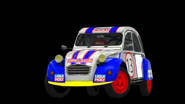 Citroen 2CV UK Club class for Assetto Corsa