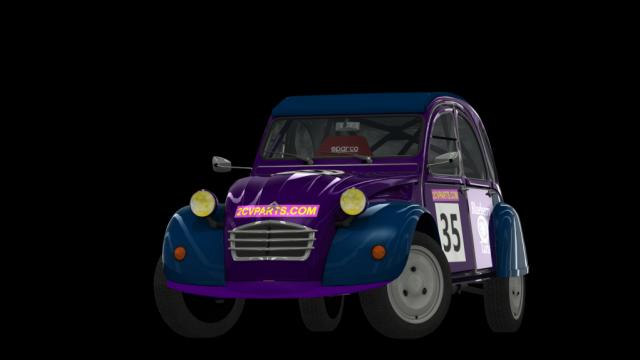 Citroen 2CV UK Club class for Assetto Corsa