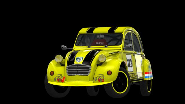 Citroen 2CV UK Club class for Assetto Corsa
