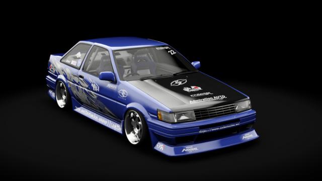 Toyota AE86 (Levin) Coupe for Assetto Corsa