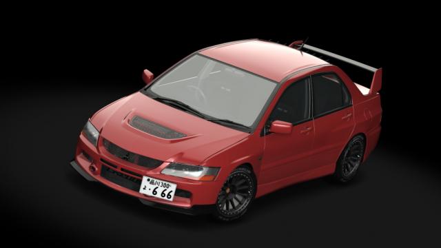 Mitsubishi Evo IX Straight Piped | Redd Tuned для Assetto Corsa