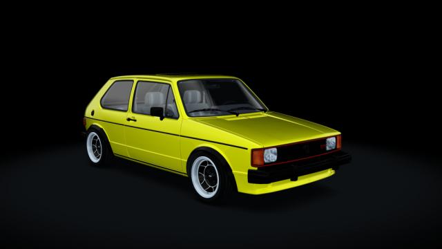 Volkswagen Rabbit MK1 VR6 for Assetto Corsa