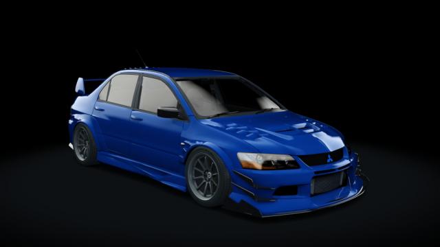 Mitsubishi Lancer Evolution MR GO FAST для Assetto Corsa