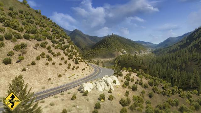 LA Canyons для Assetto Corsa