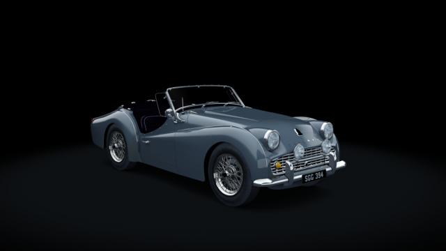 Triumph TR3A для Assetto Corsa