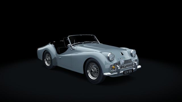 Triumph TR3A для Assetto Corsa