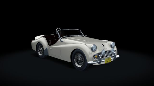 Triumph TR3A для Assetto Corsa