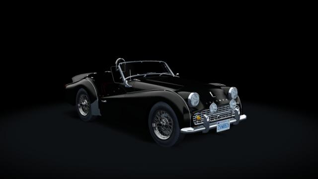 Triumph TR3A для Assetto Corsa