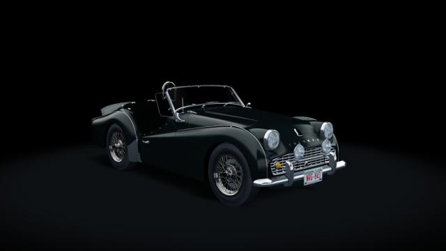 Triumph TR3A для Assetto Corsa