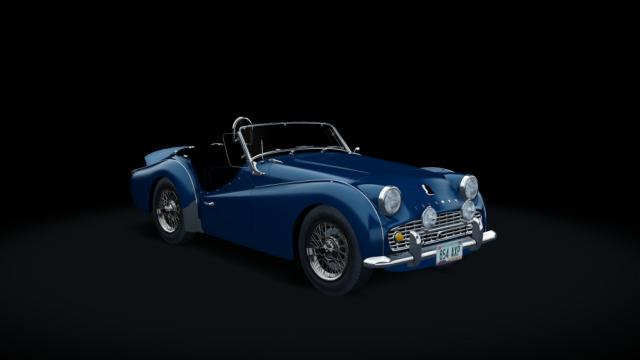 Triumph TR3A для Assetto Corsa