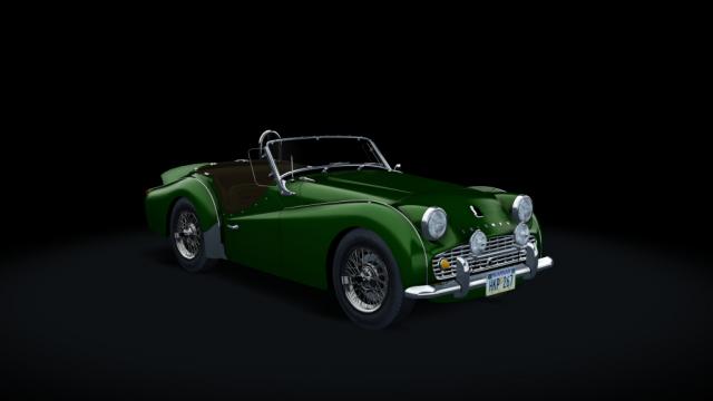 Triumph TR3A для Assetto Corsa