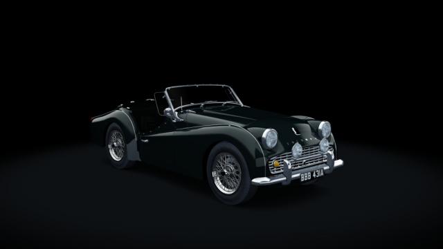 Triumph TR3A для Assetto Corsa