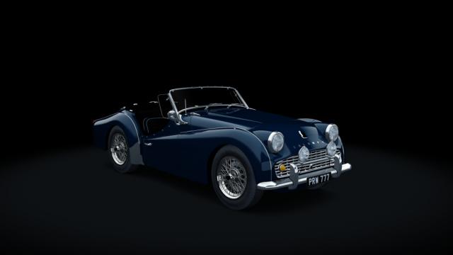 Triumph TR3A для Assetto Corsa