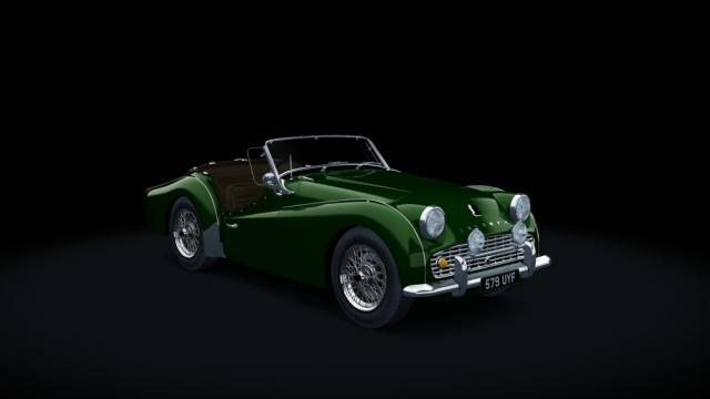 Triumph TR3A для Assetto Corsa