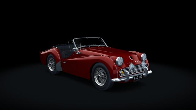 Triumph TR3A для Assetto Corsa