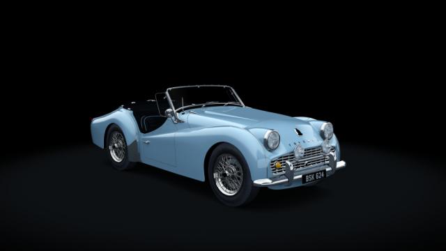 Triumph TR3A для Assetto Corsa