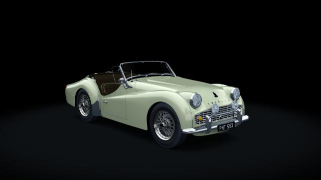 Triumph TR3A для Assetto Corsa