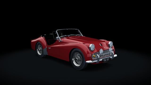 Triumph TR3A для Assetto Corsa