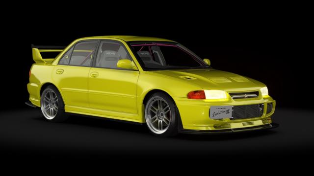 Mitsubishi Lancer Evolution III GSR 1995 (Widebody) для Assetto Corsa