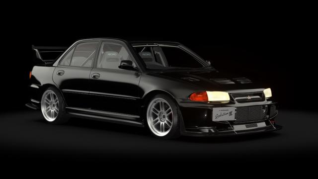 Mitsubishi Lancer Evolution III GSR 1995 (Widebody) для Assetto Corsa