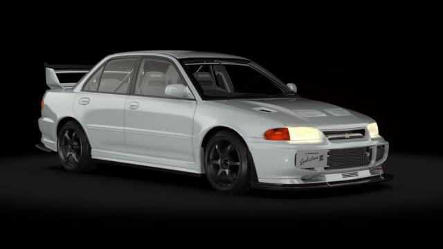Mitsubishi Lancer Evolution III GSR 1995 (Widebody) для Assetto Corsa