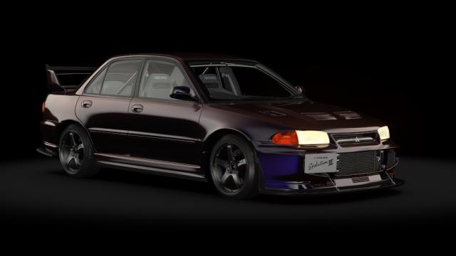 Mitsubishi Lancer Evolution III GSR 1995 (Widebody) для Assetto Corsa