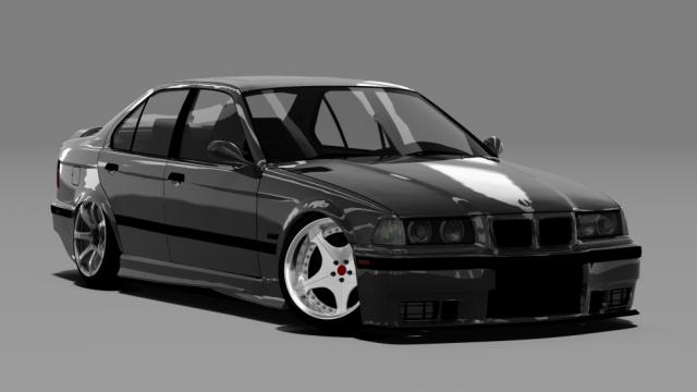 BMW E36 Sedan Team Effort для Assetto Corsa