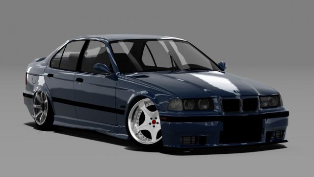BMW E36 Sedan Team Effort для Assetto Corsa