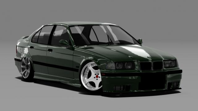 BMW E36 Sedan Team Effort для Assetto Corsa