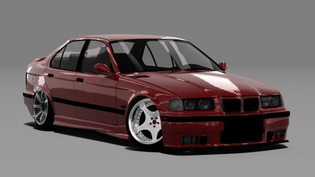 BMW E36 Sedan Team Effort для Assetto Corsa