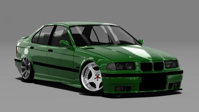 BMW E36 Sedan Team Effort для Assetto Corsa