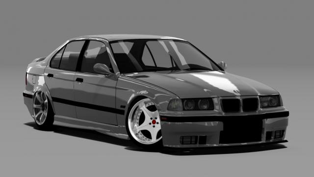 BMW E36 Sedan Team Effort для Assetto Corsa