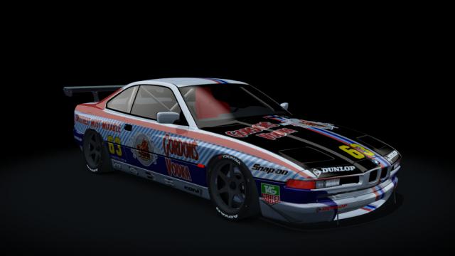 BMW 850 CSI E31 Race Kit for Assetto Corsa