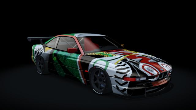 BMW 850 CSI E31 Race Kit for Assetto Corsa