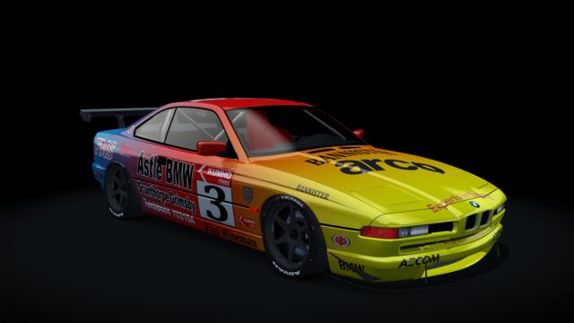 BMW 850 CSI E31 Race Kit for Assetto Corsa
