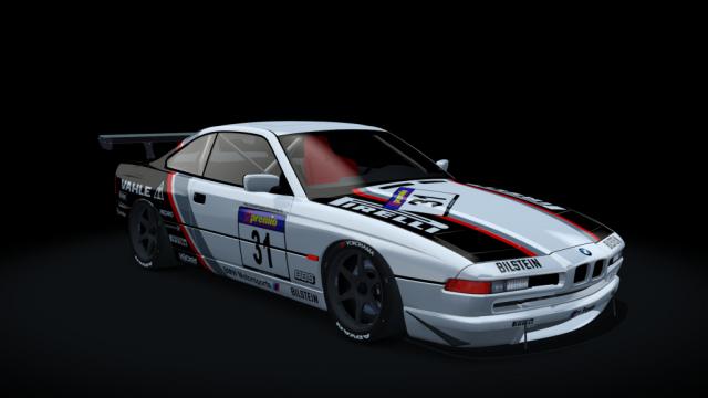 BMW 850 CSI E31 Race Kit for Assetto Corsa