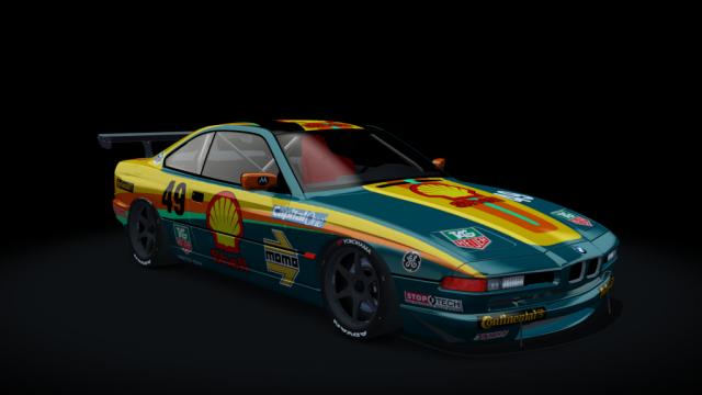 BMW 850 CSI E31 Race Kit for Assetto Corsa