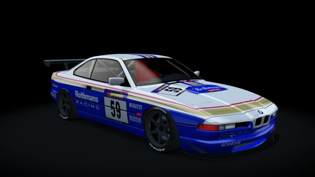 BMW 850 CSI E31 Race Kit for Assetto Corsa