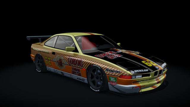 BMW 850 CSI E31 Race Kit for Assetto Corsa