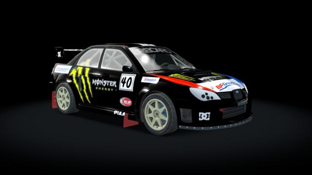 Subaru Impreza N12 Rallycross для Assetto Corsa