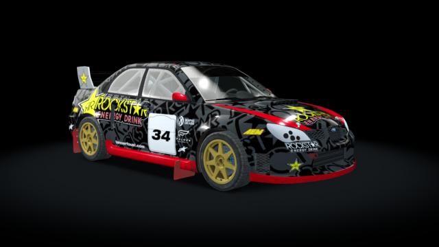 Subaru Impreza N12 Rallycross для Assetto Corsa