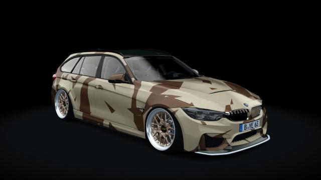 BMW M3 F81 Stanced для Assetto Corsa