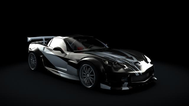 Chevrolet BLR Bullet Time Corvette Z06 (C6) для Assetto Corsa