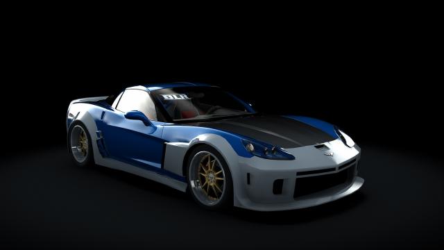 Chevrolet BLR Bullet Time Corvette Z06 (C6) для Assetto Corsa