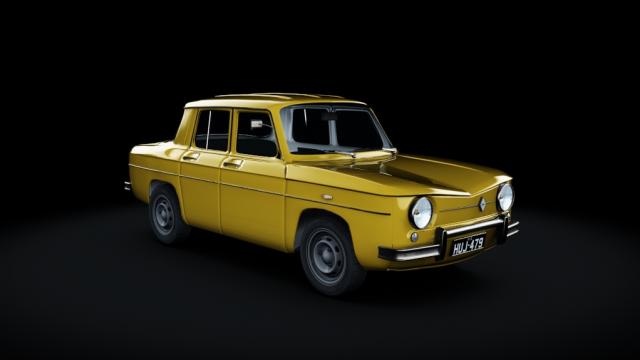 Renault R8 1100 для Assetto Corsa