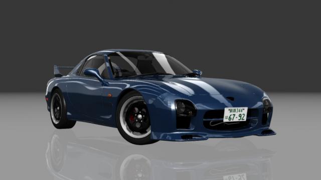 Touge Workshhop Mazda RX-7 A-Spec Night-ver. для Assetto Corsa