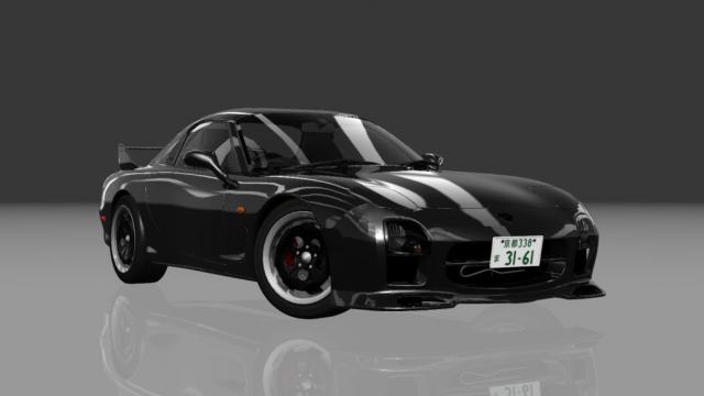 Touge Workshhop Mazda RX-7 A-Spec Night-ver. для Assetto Corsa